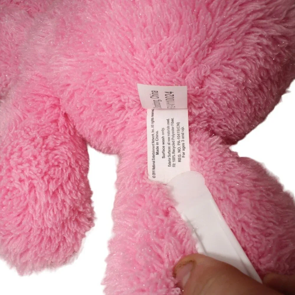 All Occasions Love Valentines Birthday 12" Pink Plush Stuffed Bear Animal NWT - Picture 5 of 8